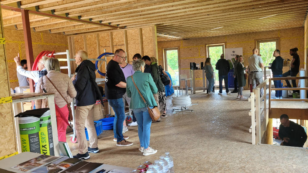 openwervendag 2024 open werfdag lichtaart antwerpen embuild intopia houtskeletbouw luyts sanitair verwarming wako 2