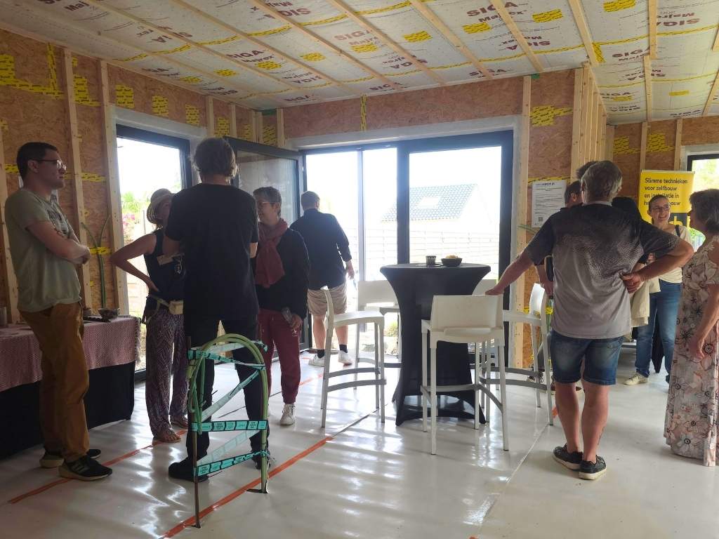 open wervendag balen intopia houtskeletbouw zelfbouw